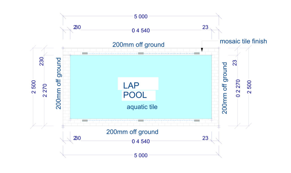 swimming pool plan