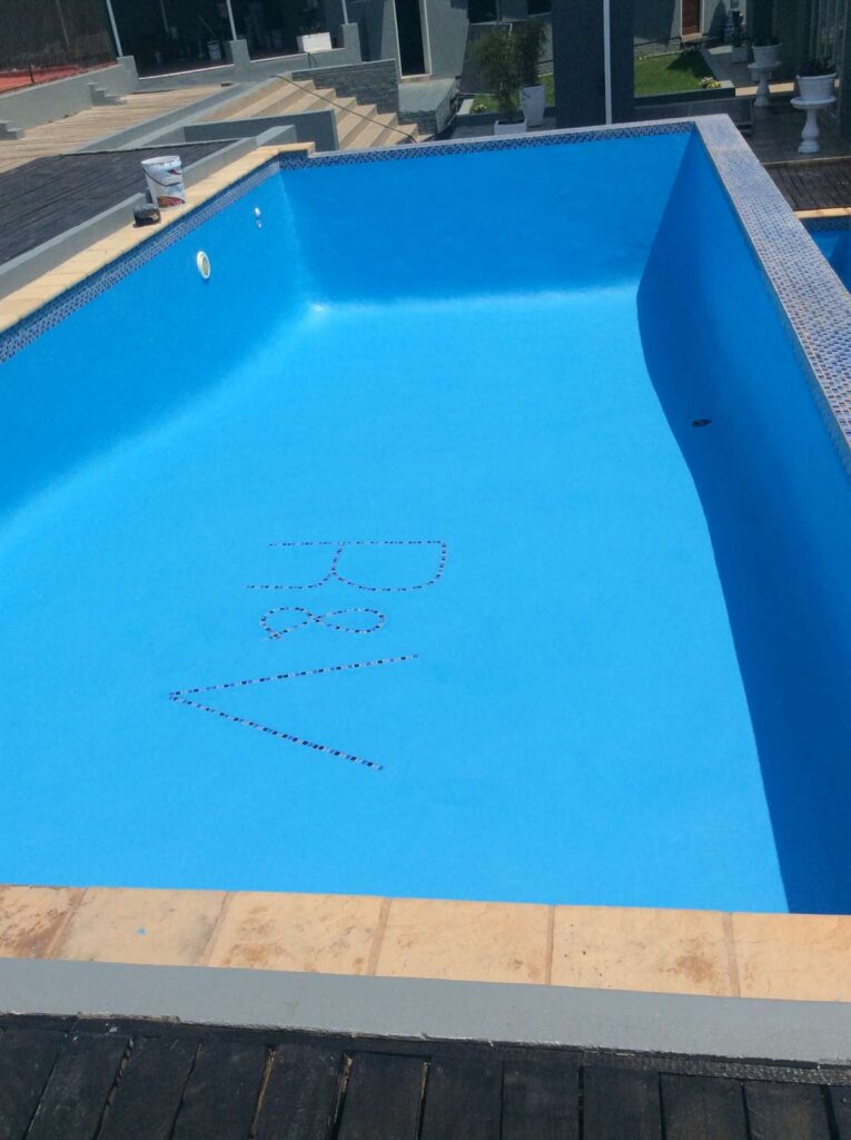 Finished Swimming Pool Construction