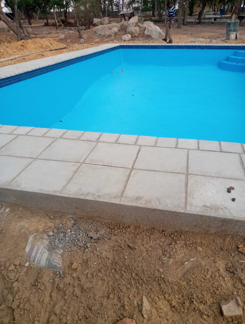 Finished Swimming Pool Building